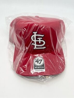 St. Louis Cardinals '47 Brand Hitch Baseball Red Hat Snapback Mesh - *BRAND NEW*